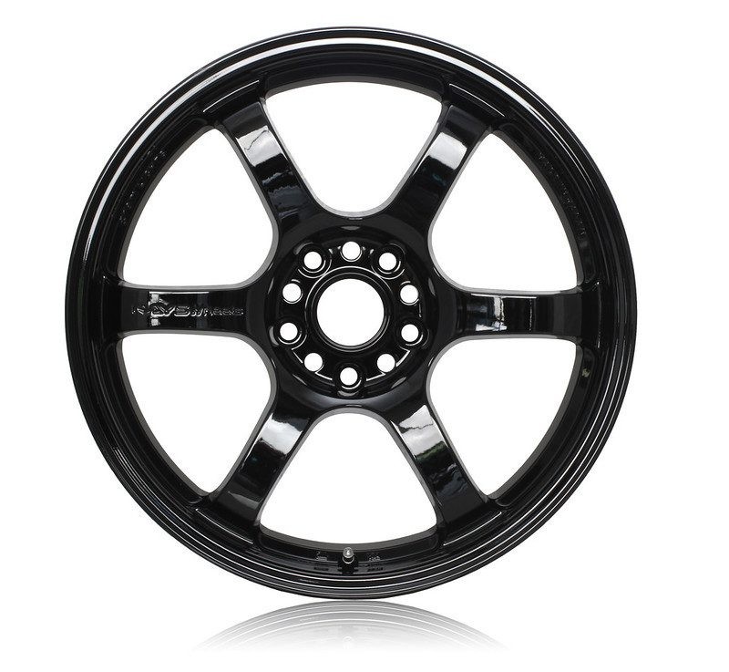 E210 Gram Lights 57DR 17x9.0 +38 5-100 Glossy Black Wheel
