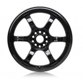 E210 Gram Lights 57DR 17x9.0 +38 5-100 Glossy Black Wheel