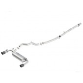 Borla Ford Focus RS Catback Exhaust S-Type 3in - 2.25in w/ Carbon Fiber Tip