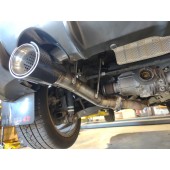Juke AWD Axle Back Exhaust - Carbon Fiber