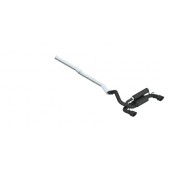 MBRP Ford Focus RS 3in Black Dual Outlet Cat-Back Exhaust