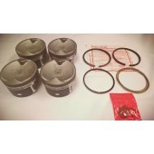 2JR QR25 High Performance Cast Piston Set with Rings 9.5-1 