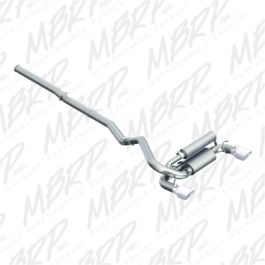 MBRP Ford Focus RS 3in Aluminized Dual Outlet Cat-Back Exhaust