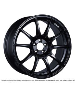 E210 SSR GTX01 17x9 5x100 38mm Offset Flat Black Wheel