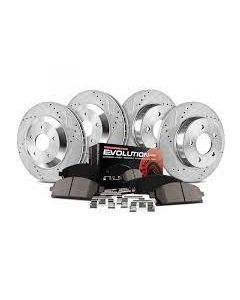 Power Stop 2019+ Toyota Corolla 2.0L  Front & Rear Z23 Evolution Sport Brake Kit - Drilled and Slotted