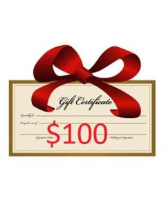 $100 Gift Certificate (save $10)