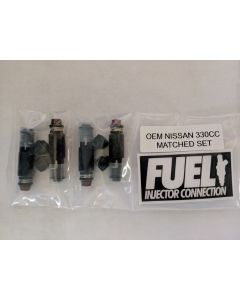 B15/B16 2.5L 330cc Nissan OEM Fuel Injector Set (4)
