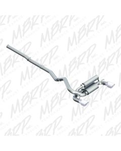 MBRP Ford Focus RS 3in Dual Outlet Cat-Back Exhaust T409 SS