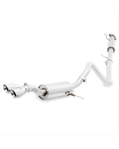 Mishimoto 2014-Current Ford Fiesta ST 1.6L 2.5in Stainless Steel Resonated Cat-Back Exhaust w/ Polish Tips