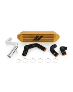 Mishimoto 2013-Current Ford Focus ST Gold Intercooler w/ Polished Pipes